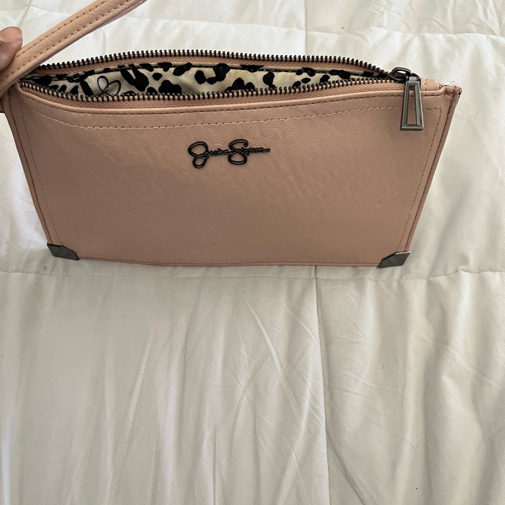 Jessica Simpson Blush Pink Clutch